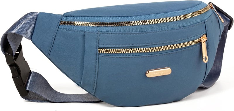 Dorras Fanny Pack Waist Pack for Women, Crossbody Purse Waist Bag for Running Sports Travel - Image 3